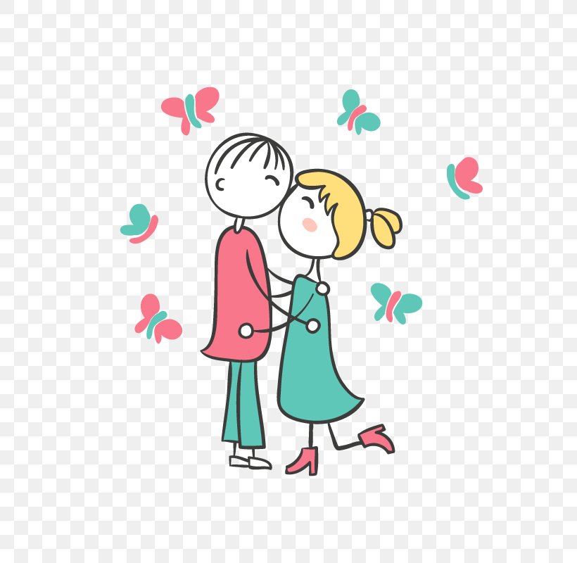 International Kissing Day Valentines Day Happiness Love, PNG, 800x800px, Watercolor, Cartoon, Flower, Frame, Heart Download Free