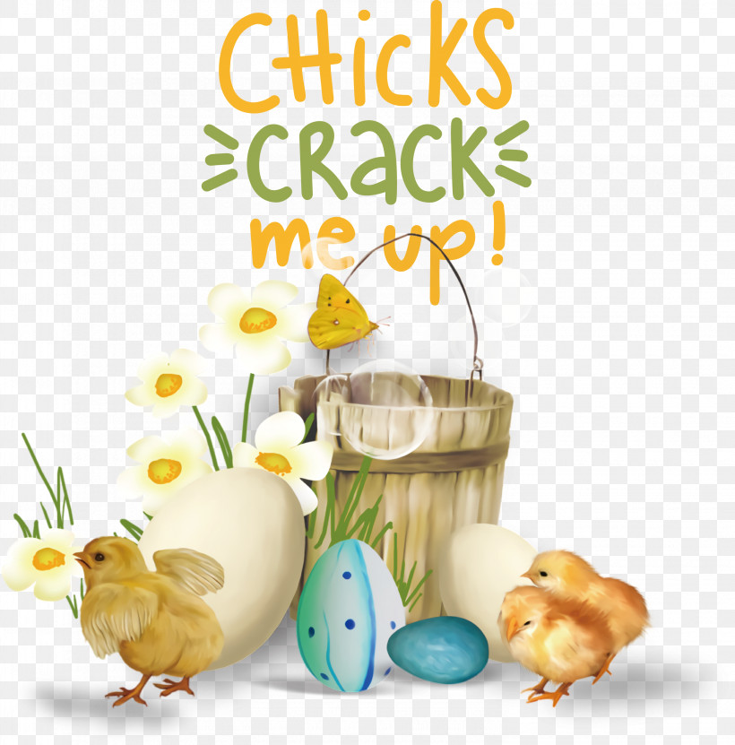 Chicks Crack Me Up Easter Day Happy Easter, PNG, 2960x3000px, Easter Day, Broiler, Carnival, Chicken, Christmas Day Download Free