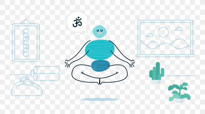 Meditating, PNG, 2500x1398px, Meditating, Cartoon, Diagram, Gold, Infrastructure Download Free