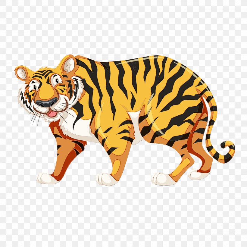 Tiger Vector Graphics Stock Photography Stock Illustration Royalty-free, PNG, 2500x2500px, Tiger, Animal Figure, Bengal Tiger, Big Cats, Carnivore Download Free