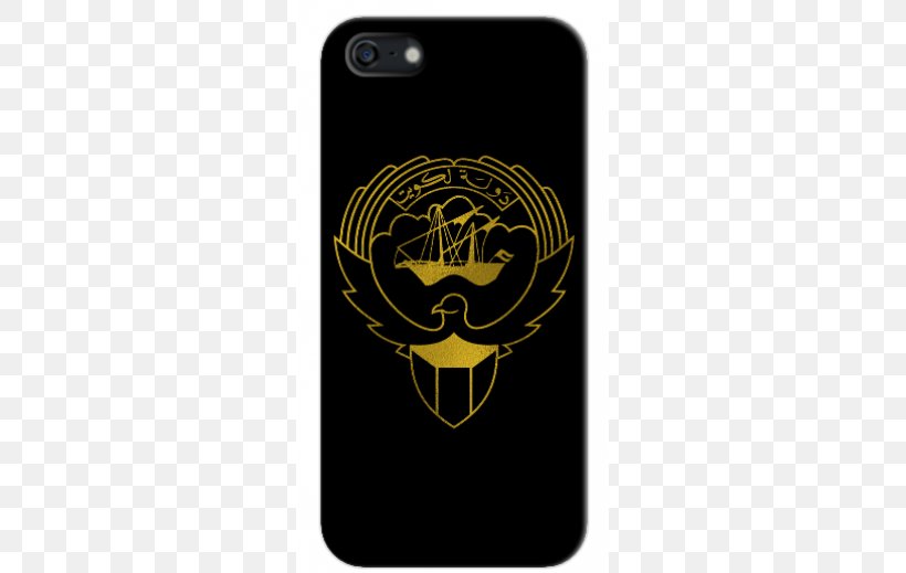 Emblem Of Kuwait Mobile Phone Accessories Logo Taw9eel, PNG, 519x519px, Kuwait, Bone, Emblem, Emblem Of Kuwait, Gold Download Free