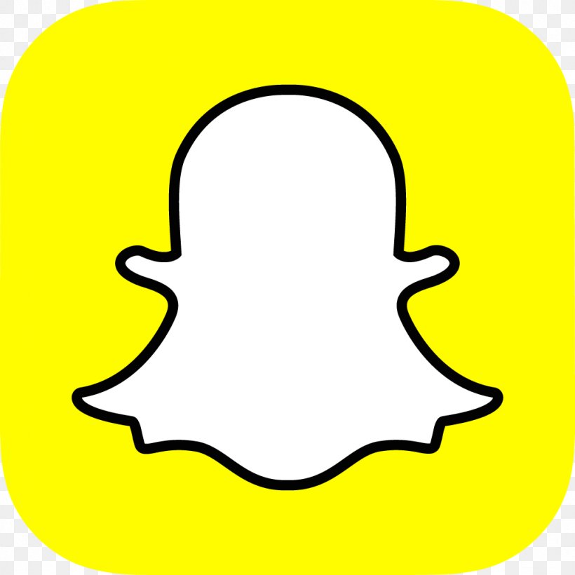 Snapchat Snap Inc. Advertising Social Media Logo, PNG, 1024x1024px, Snapchat, Advertising, Area, Black And White, Business Download Free
