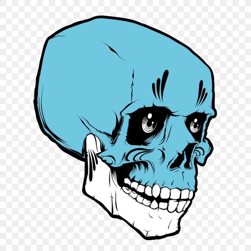 Brook Skull U9ab7u9ac5 Clip Art, PNG, 1000x1000px, Brook, Bone, Cartoon, Face, Fictional Character Download Free