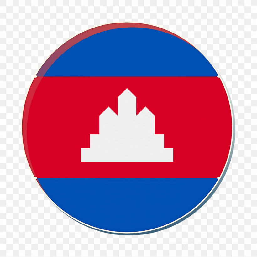 Cambodia Icon Countrys Flags Icon, PNG, 1238x1240px, Countrys Flags Icon, Circle, Flag, Logo, Red Download Free