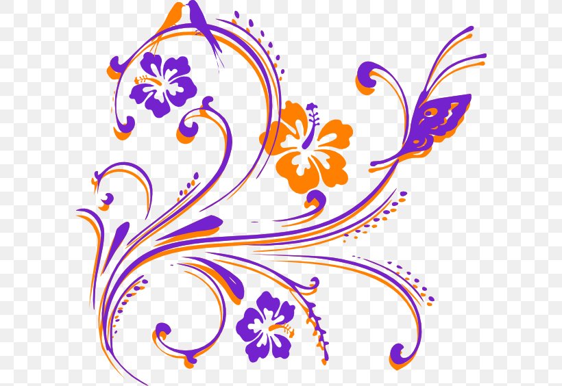 Flower Butterfly Floral Design Desktop Wallpaper Clip Art, PNG, 600x564px, Flower, Area, Art, Artwork, Blue Download Free