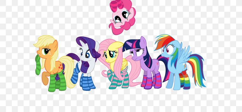 My Little Pony Applejack Twilight Sparkle Pinkie Pie, PNG, 680x380px, Watercolor, Cartoon, Flower, Frame, Heart Download Free