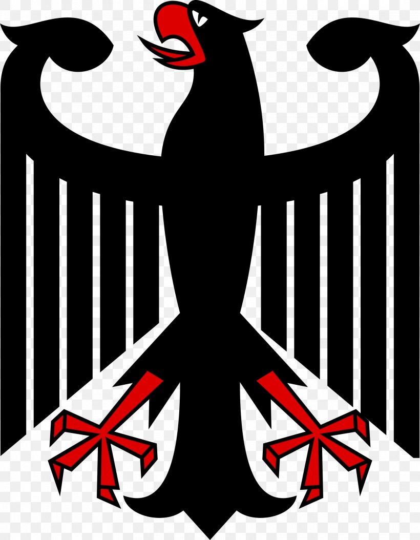 Flag Of Germany East Germany Coat Of Arms Of Germany West Germany, PNG, 1867x2400px, Germany, Artwork, Beak, Bird, Black And White Download Free