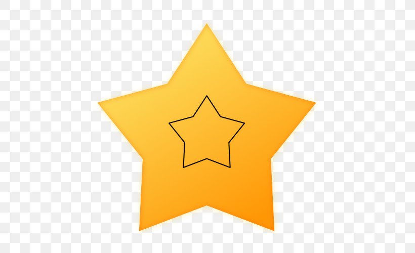 Star Shape System Percentage, PNG, 540x500px, Star, Customer, Information, Interest Rate, Orange Download Free