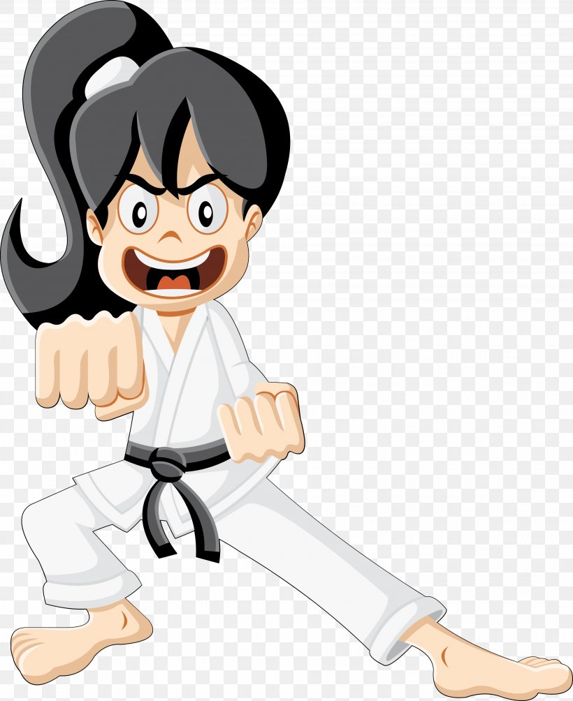 The Karate Kid Martial Arts Cartoon, PNG, 3750x4592px, Karate, Arm, Black Belt, Cartoon, Fictional Character Download Free
