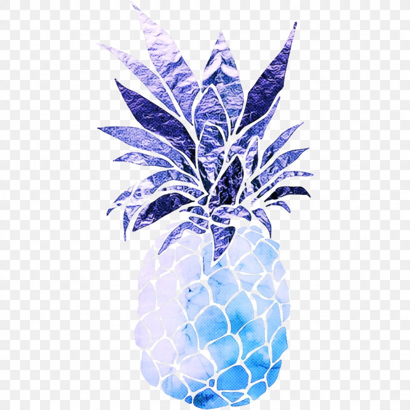 Blue Flower, PNG, 1024x1024px, Pineapple, Ananas, Cobalt Blue, Cocktail, Flower Download Free