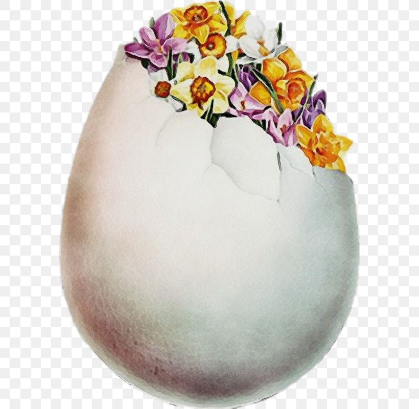 Easter Egg, PNG, 590x800px, Watercolor, Easter Egg, Flower, Moth Orchid, Paint Download Free