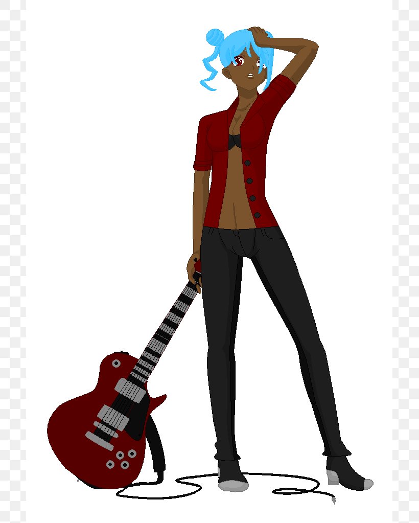 Electric Guitar Bass Guitar Microphone Musical Instrument Accessory, PNG, 717x1023px, Electric Guitar, Animated Cartoon, Bass Guitar, Double Bass, Guitar Download Free