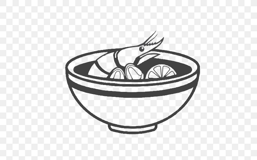 Thai Cuisine Sriracha Sauce Noodle Clip Art, PNG, 512x512px, Thai Cuisine, Black And White, Dinner, Drink, Food Download Free