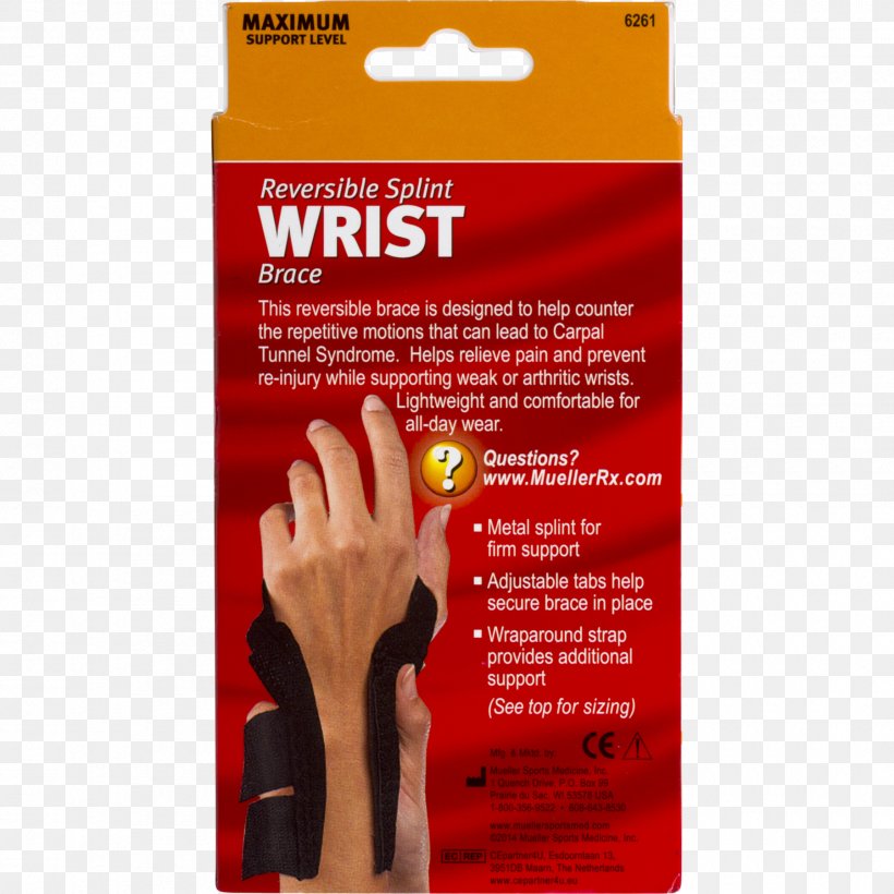 Wrist Brace Splint Wrist Pain Carpal Tunnel, PNG, 1800x1800px, Wrist Brace, Carpal Bones, Carpal Tunnel, Carpal Tunnel Syndrome, Glove Download Free