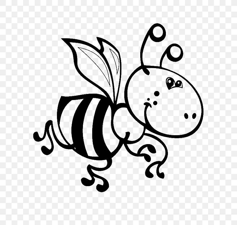 Coloring Book Bumblebee Image, PNG, 600x776px, Coloring Book, Art, Artwork, Bee, Black Download Free