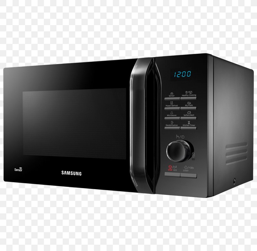 Samsung MS23H3125 Microwave Ovens Home Appliance, PNG, 800x800px, Microwave Ovens, Audio Receiver, Convection Microwave, Convection Oven, Cooking Ranges Download Free
