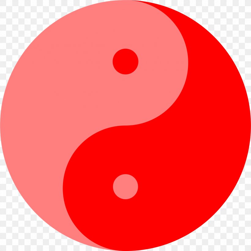 Yin And Yang Red Clip Art, PNG, 2372x2371px, Yin And Yang, Area, Black And White, Blue, Cardinal Download Free