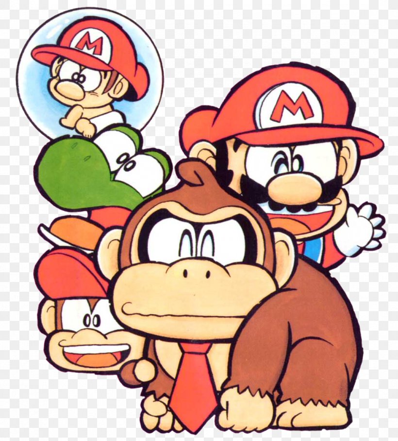 Donkey Kong Jr. Mario Bros. Luigi, PNG, 1071x1185px, Donkey Kong, Area, Artwork, Cartoon, Diddy Kong Download Free