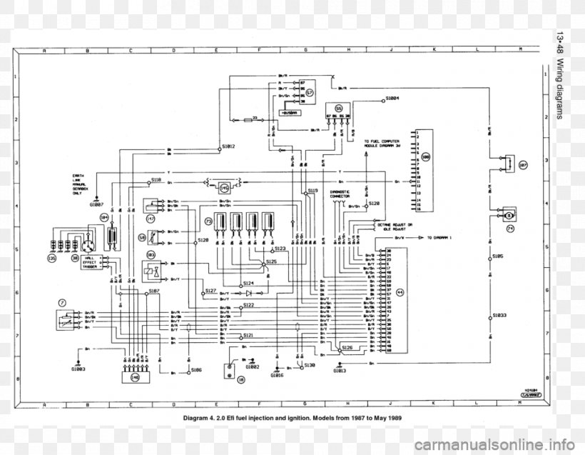 Ford Sierra Ford Escort Floor Plan Wiring Diagram, PNG, 960x746px, Ford, Architecture, Area, Artwork, Black And White Download Free