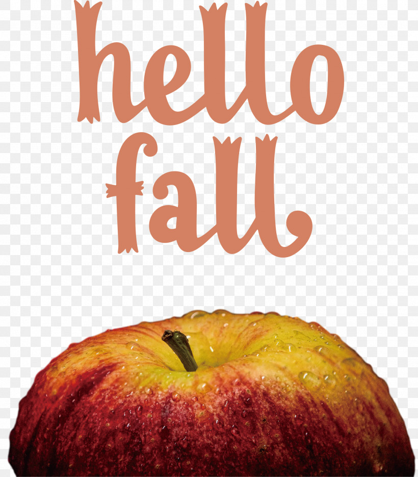 Hello Fall Fall Autumn, PNG, 2631x3000px, Hello Fall, Apple, Autumn, Fall, Fruit Download Free