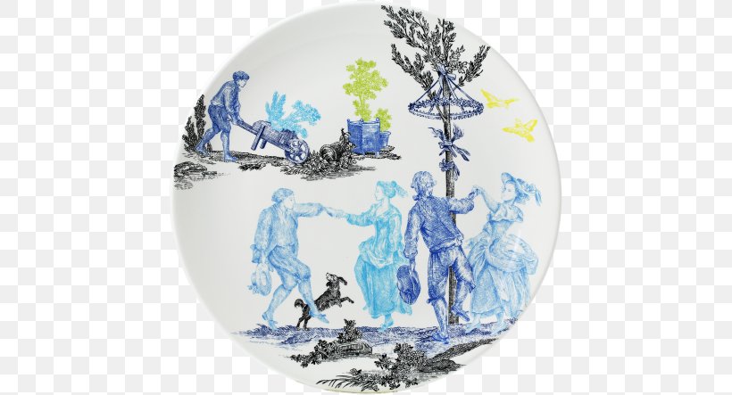Museo Della Tela Di Jouy Toile Gien Cake Dish, PNG, 587x443px, Toile, Blue, Blue And White Porcelain, Cake, Cotton Download Free