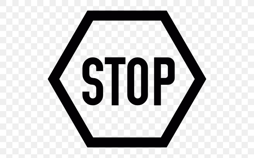 Stop Behaving Stop Sign Clip Art, PNG, 512x512px, Stop Behaving, Area, Black And White, Brand, Jerrad Lopes Download Free
