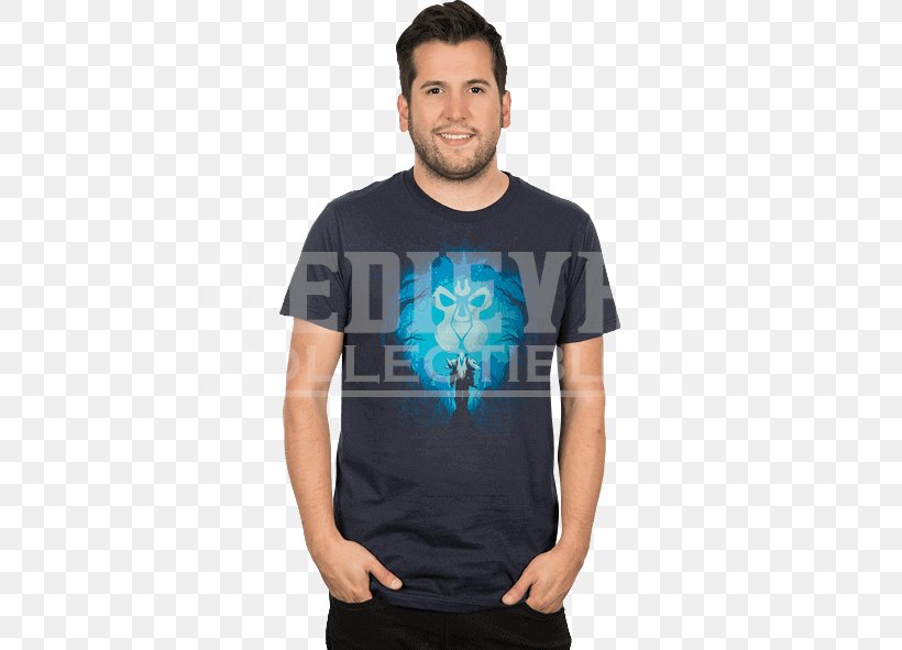 T-shirt SpongeBob SquarePants Shoulder Sleeve Font, PNG, 591x591px, Tshirt, Blue, Brand, Electric Blue, Neck Download Free