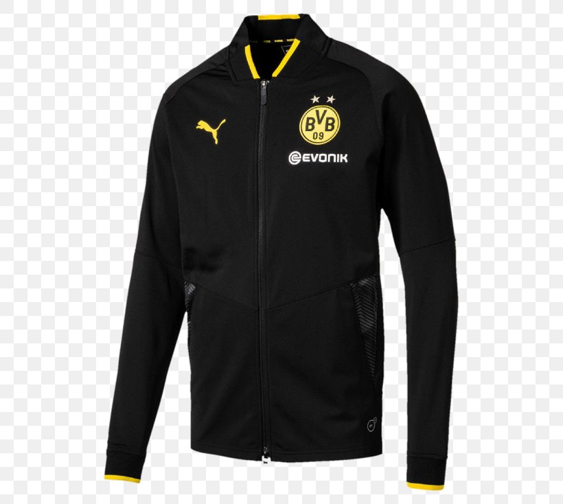 Borussia Dortmund Football Bundesliga Kit Tracksuit, PNG, 734x734px, Borussia Dortmund, Adidas, Black, Brand, Bundesliga Download Free