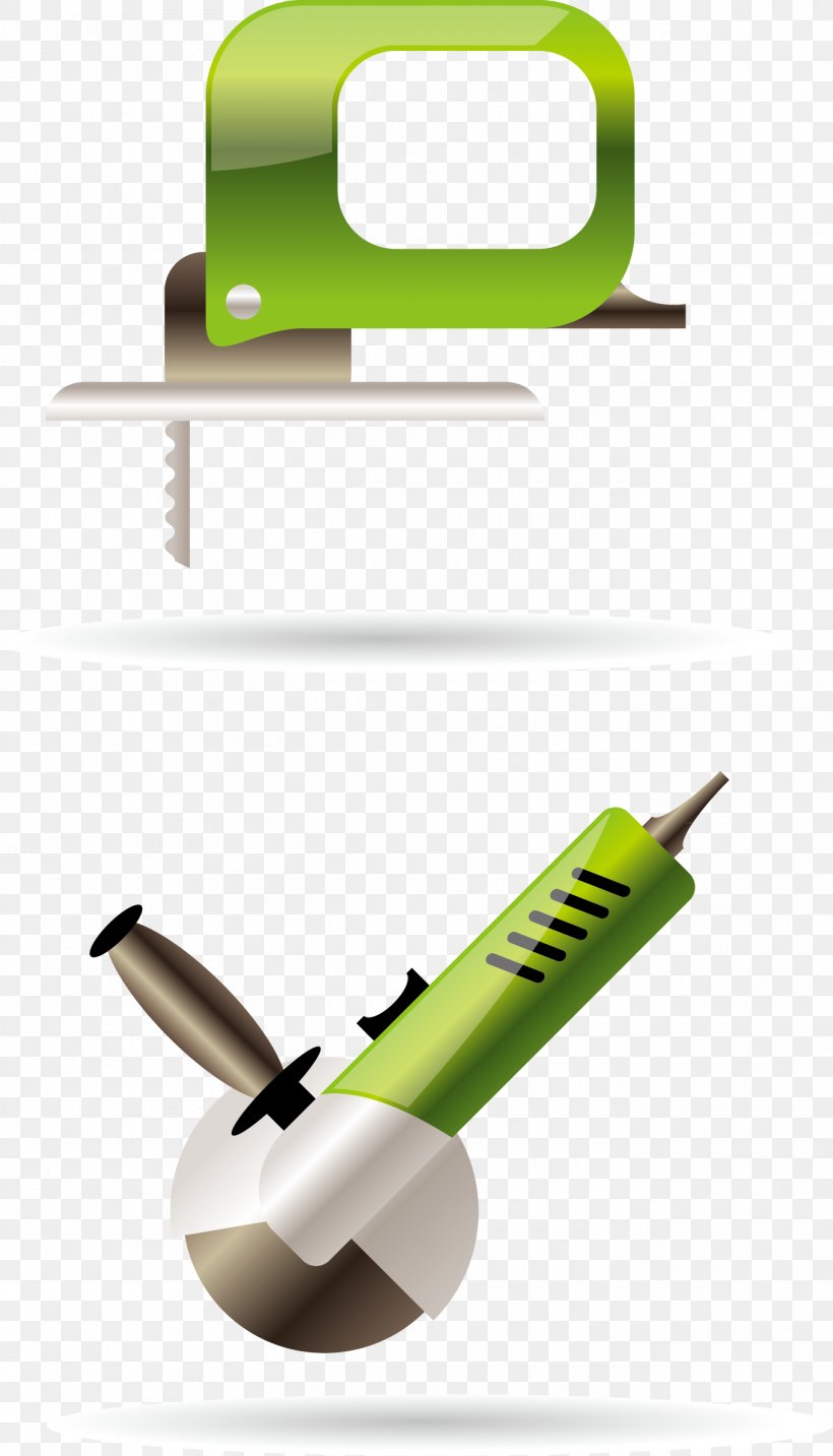 Chainsaw Euclidean Vector, PNG, 1360x2377px, Chainsaw, Brand, Green, Power Tool, Saw Download Free