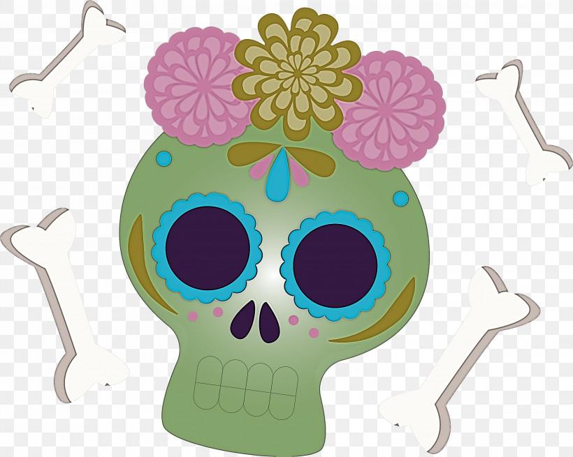 Day Of The Dead Día De Muertos Mexico, PNG, 3000x2397px, Day Of The Dead, Calavera, D%c3%ada De Muertos, Drawing, Logo Download Free