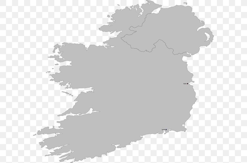 Flag Of Ireland Country Map, PNG, 600x543px, Ireland, Black And White, Country, Flag Of Ireland, Map Download Free