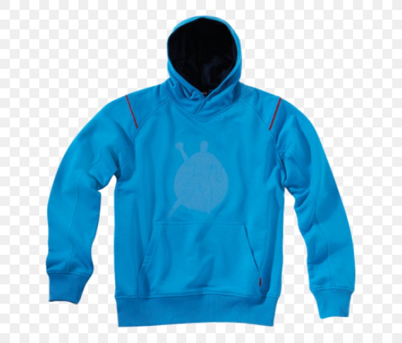 Hoodie T-shirt Jacket Bluza Polar Fleece, PNG, 700x700px, Hoodie, Active Shirt, Aqua, Azure, Blue Download Free