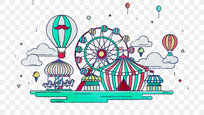 Illustration Clip Art Line Design M Group, PNG, 2149x1209px, Design M Group, Amusement Park, Art, Design M, Ferris Wheel Download Free
