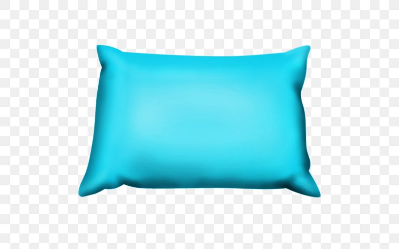 Pillow Cushion Clip Art, PNG, 512x512px, Pillow, Aqua, Bed, Bed Sheets, Bedmaking Download Free