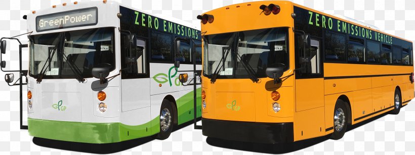 Thomas Built Buses Electric Bus GreenPower Motor Company Inc. School Bus, PNG, 1920x721px, Bus, Battery Electric Vehicle, Byd K9, Commercial Vehicle, Compact Car Download Free