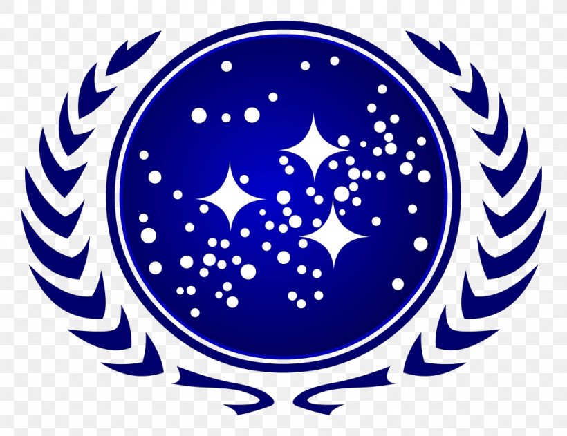 United Federation Of Planets Starfleet Star Trek Logo Klingon, PNG, 1024x788px, United Federation Of Planets, Black And White, Blue, Blue And White Porcelain, Cobalt Blue Download Free