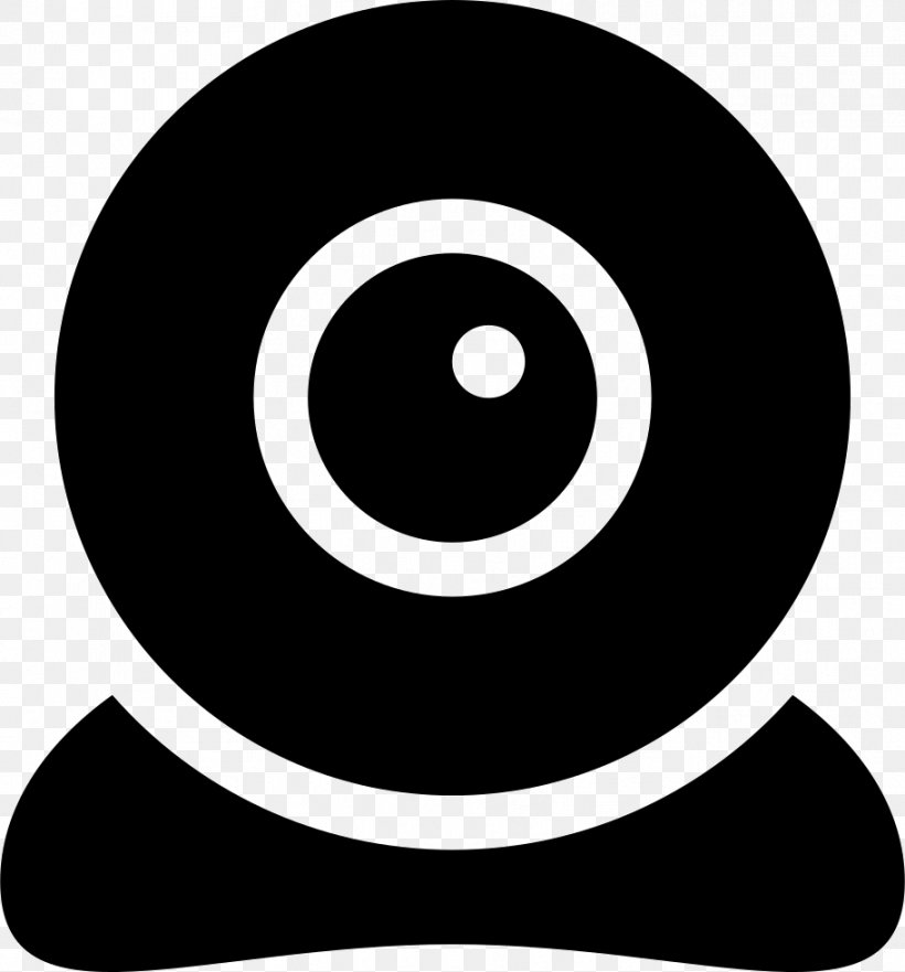 Webcam Vector Graphics Clip Art Symbol, PNG, 912x980px, Webcam, Black, Black And White, Camera, Icon Design Download Free