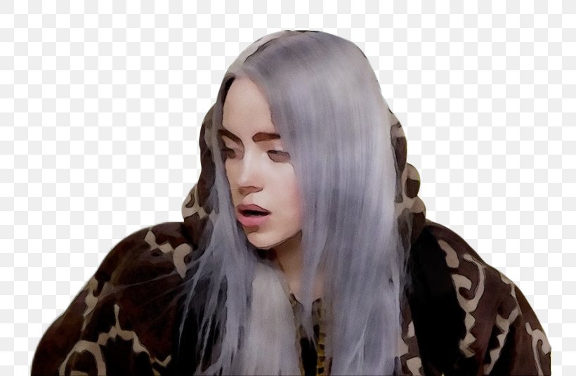 Billie Eilish Background, PNG, 750x535px, Watercolor, Bad Guy, Beauty, Billie Eilish, Black Hair Download Free