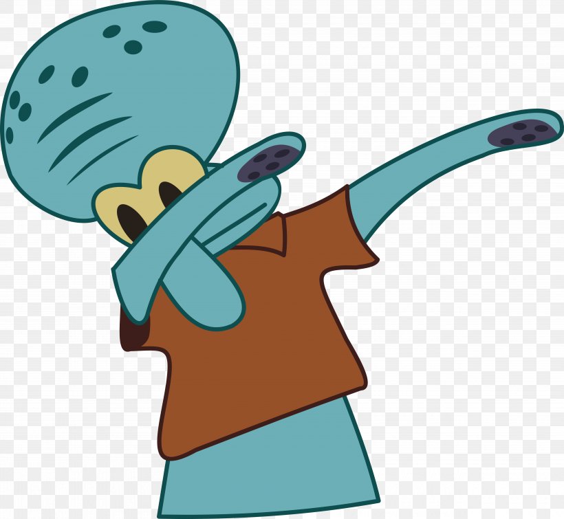 Squidward Tentacles Dab Patrick Star Dance, PNG, 5000x4605px, Squidward Tentacles, Art, Dab, Dance, Drawing Download Free