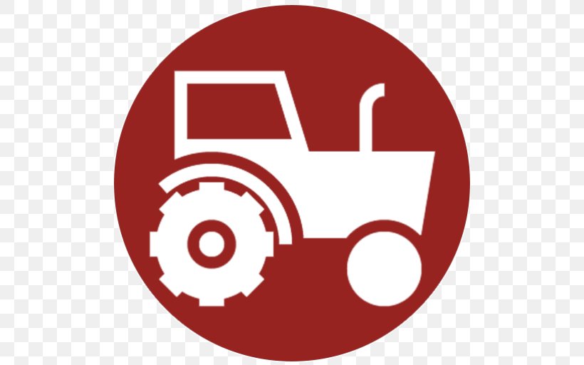 Tractor Agriculture Farm Clip Art, PNG, 512x512px, Tractor, Agricultural Engineering, Agriculture, Area, Brand Download Free