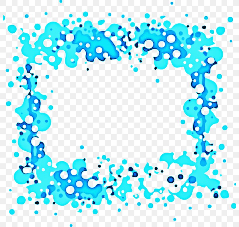 Picture Cartoon, PNG, 800x778px, Borders And Frames, Aqua, Blue, Painting, Picture Frames Download Free