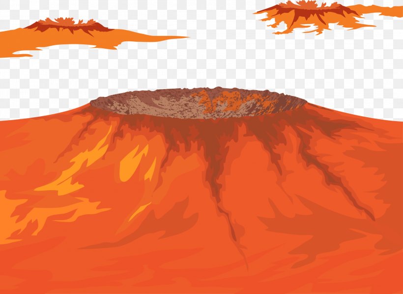 Volcano Euclidean Vector Plot, PNG, 2292x1670px, Volcano, Animation, Geological Phenomenon, Heat, Landscape Download Free