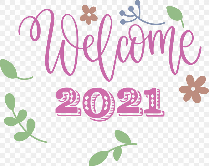 2021 Welcome Welcome 2021 New Year 2021 Happy New Year, PNG, 3000x2384px, 2021 Happy New Year, 2021 Welcome, Floral Design, Idea, Logo Download Free