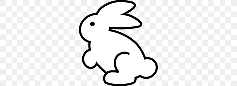 Easter Bunny White Rabbit Bugs Bunny Clip Art, PNG, 273x299px, Easter Bunny, Area, Art, Artwork, Black And White Download Free