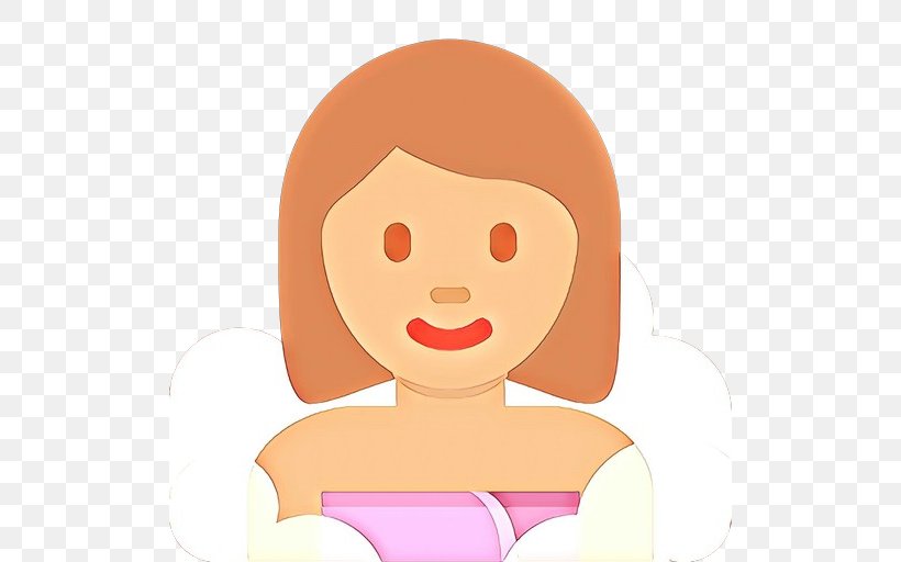 Emoji Hair, PNG, 512x512px, Cartoon, Brown Hair, Cheek, Child, Emoji Download Free