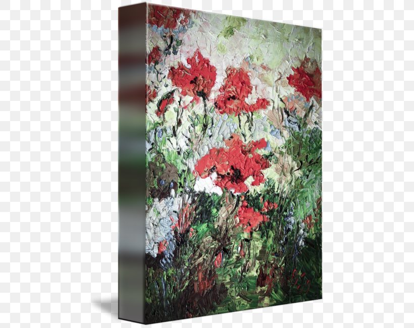 Floral Design Acrylic Paint Gallery Wrap Oil Painting, PNG, 469x650px, Floral Design, Acrylic Paint, Art, Artwork, Canvas Download Free