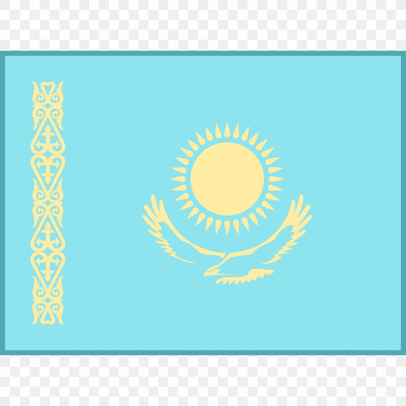 National Flag Flag Of Kazakhstan Refrigerator Magnets, PNG, 1600x1600px, National Flag, Aqua, Area, Blue, Brand Download Free