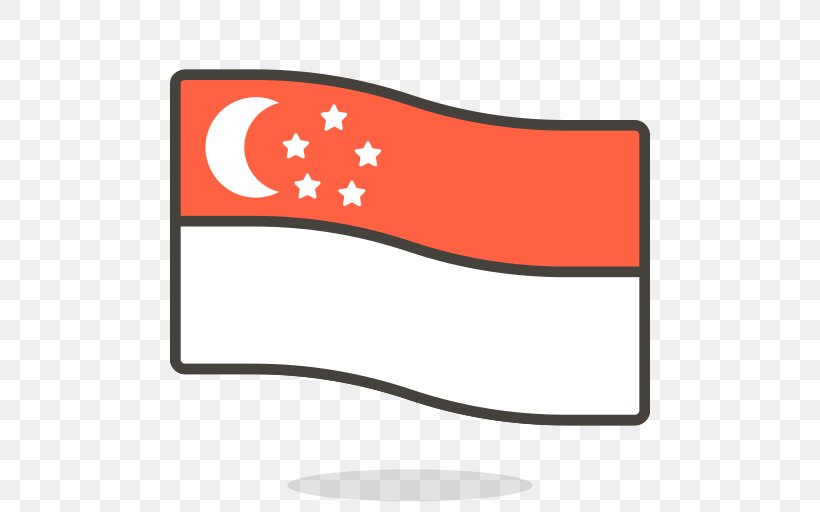 Singapore Clip Art, PNG, 512x512px, Singapore, Area, Bookmark, Emoji, Flag Of Singapore Download Free