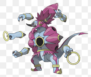 Hoopa - Mythical Fantasy Creature PNG