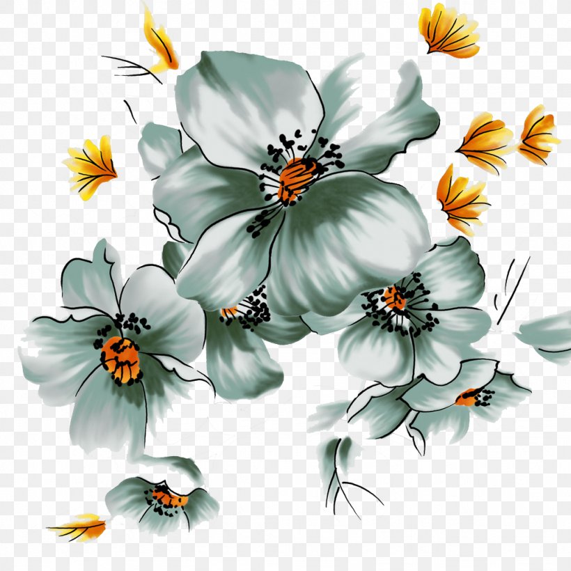 Poster, PNG, 1024x1024px, Poster, Color, Daisy, Designer, Flora Download Free